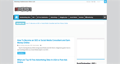 Desktop Screenshot of dobookmarking.com